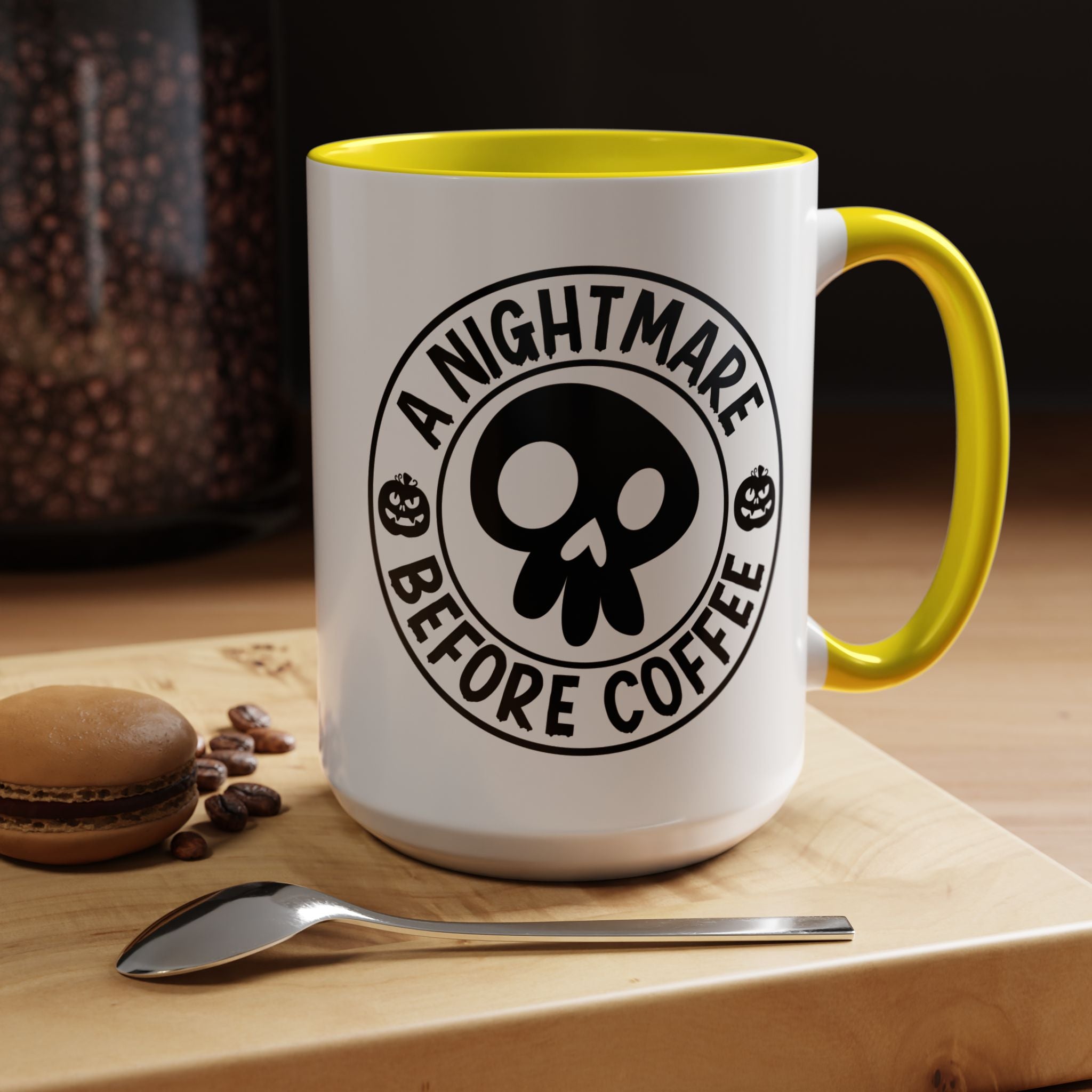 A Nightmare Before Coffee Halloween Mug