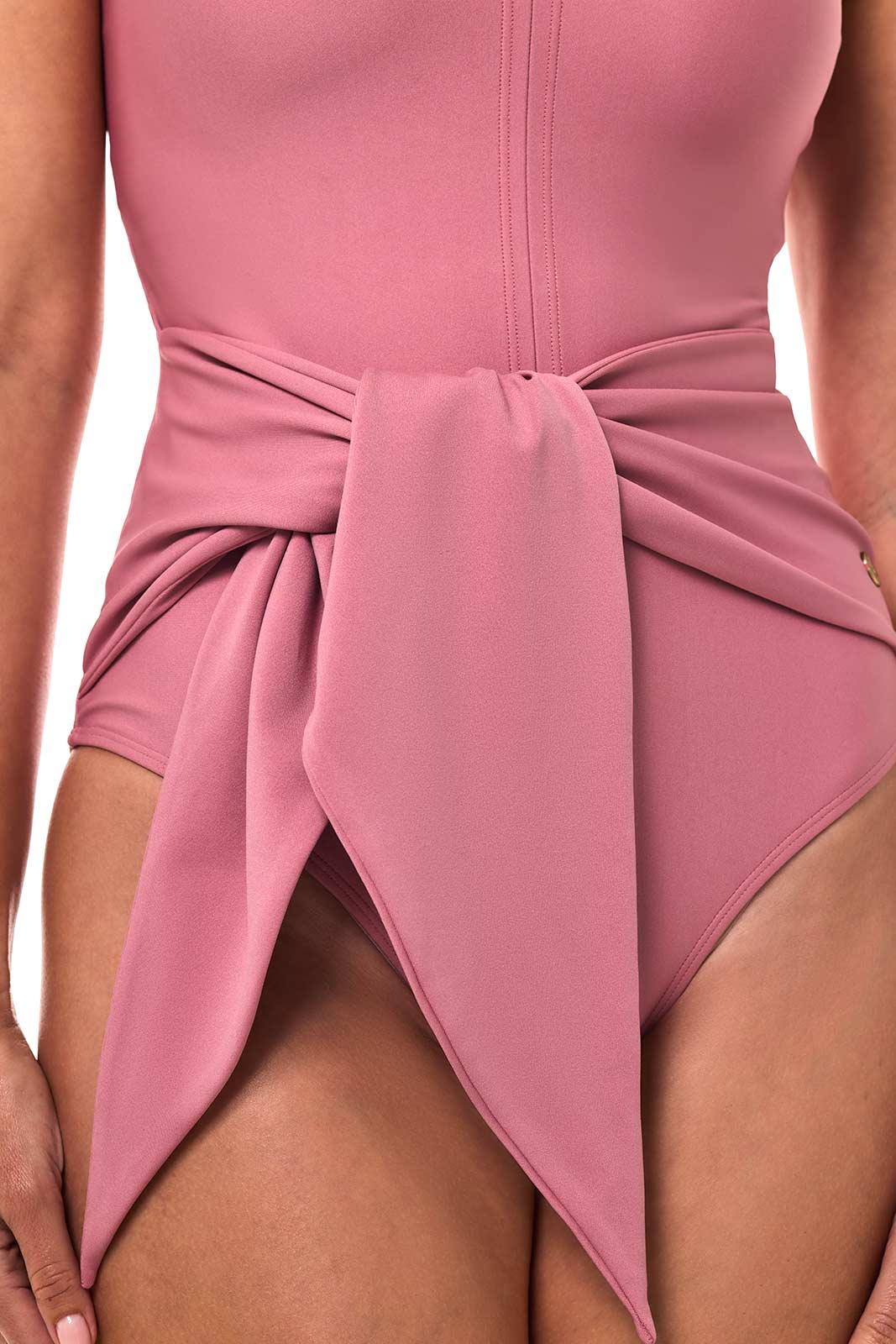 Breakwater | Women's Wrap Swimsuit | Terracotta Rose