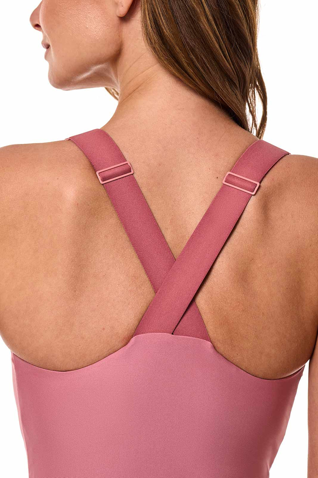 Breakwater | Women's Wrap Swimsuit | Terracotta Rose