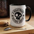 A Nightmare Before Coffee Halloween Mug