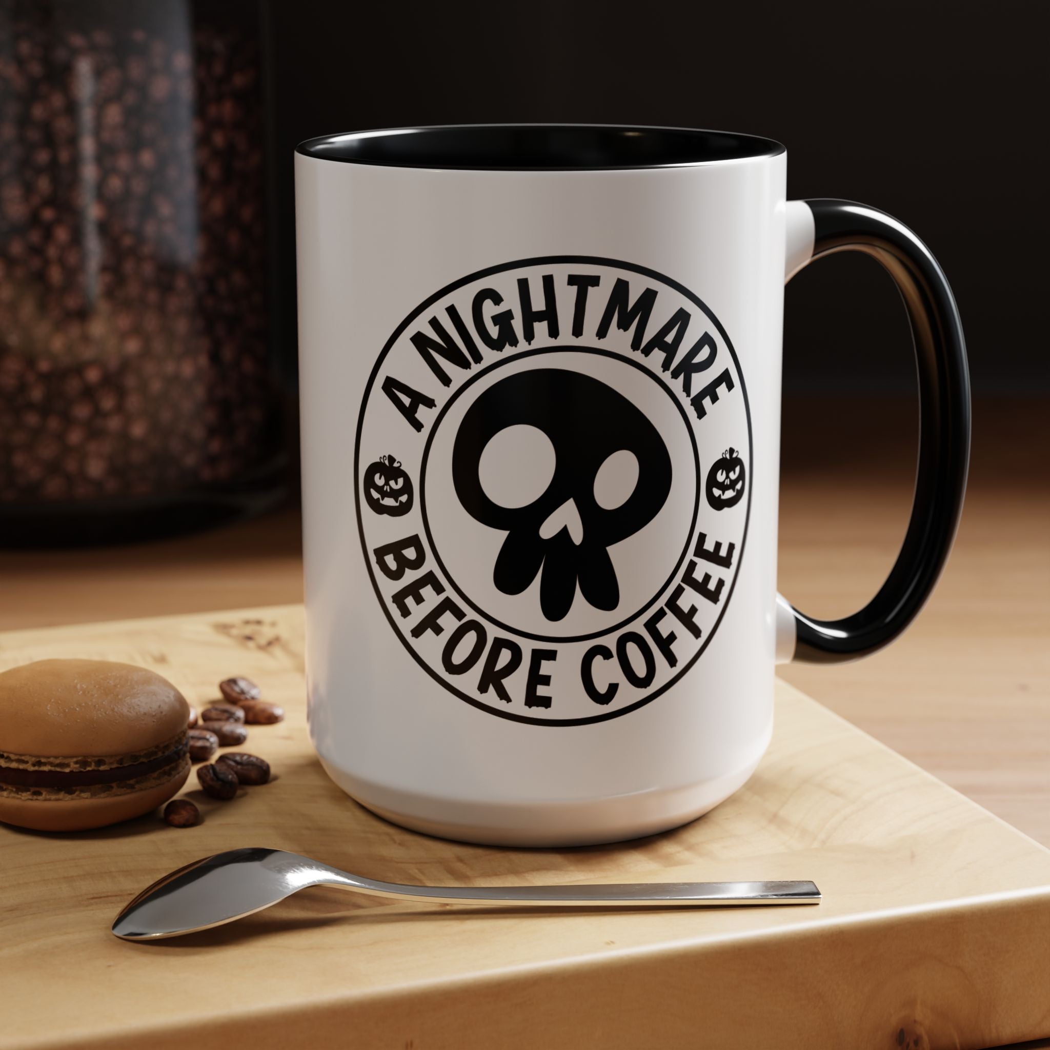 A Nightmare Before Coffee Halloween Mug