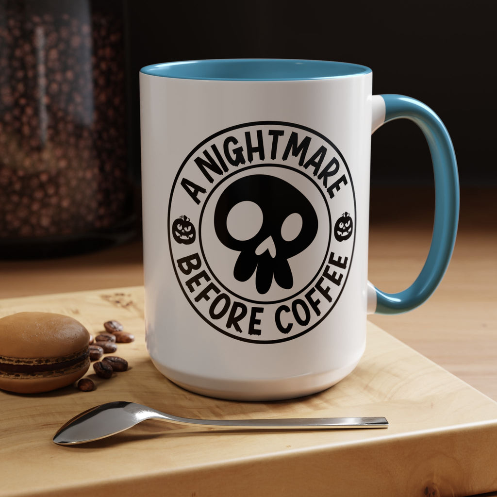 A Nightmare Before Coffee Halloween Mug