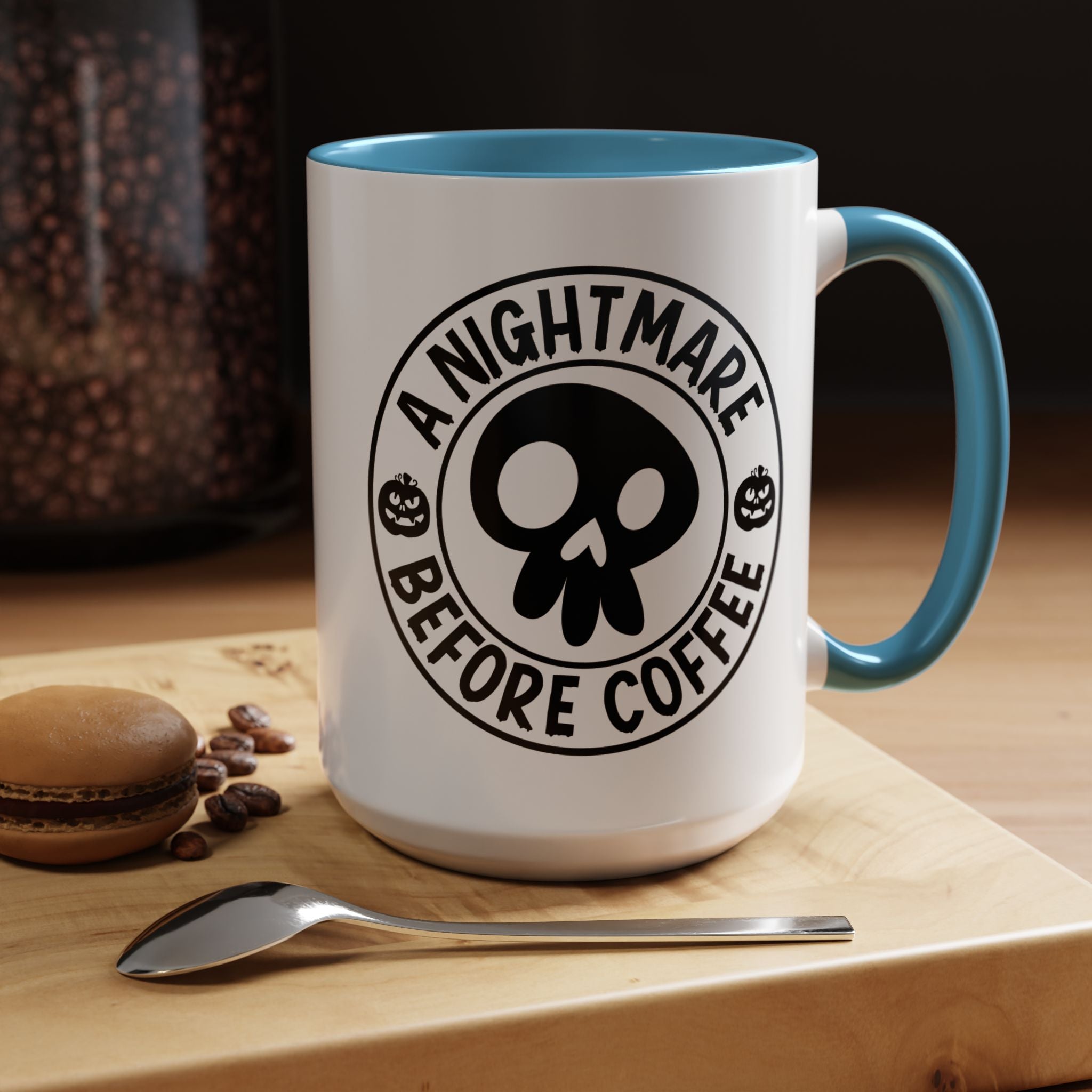 A Nightmare Before Coffee Halloween Mug