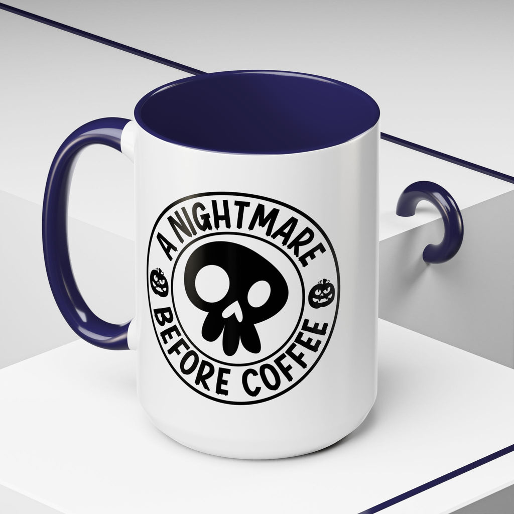 A Nightmare Before Coffee Halloween Mug