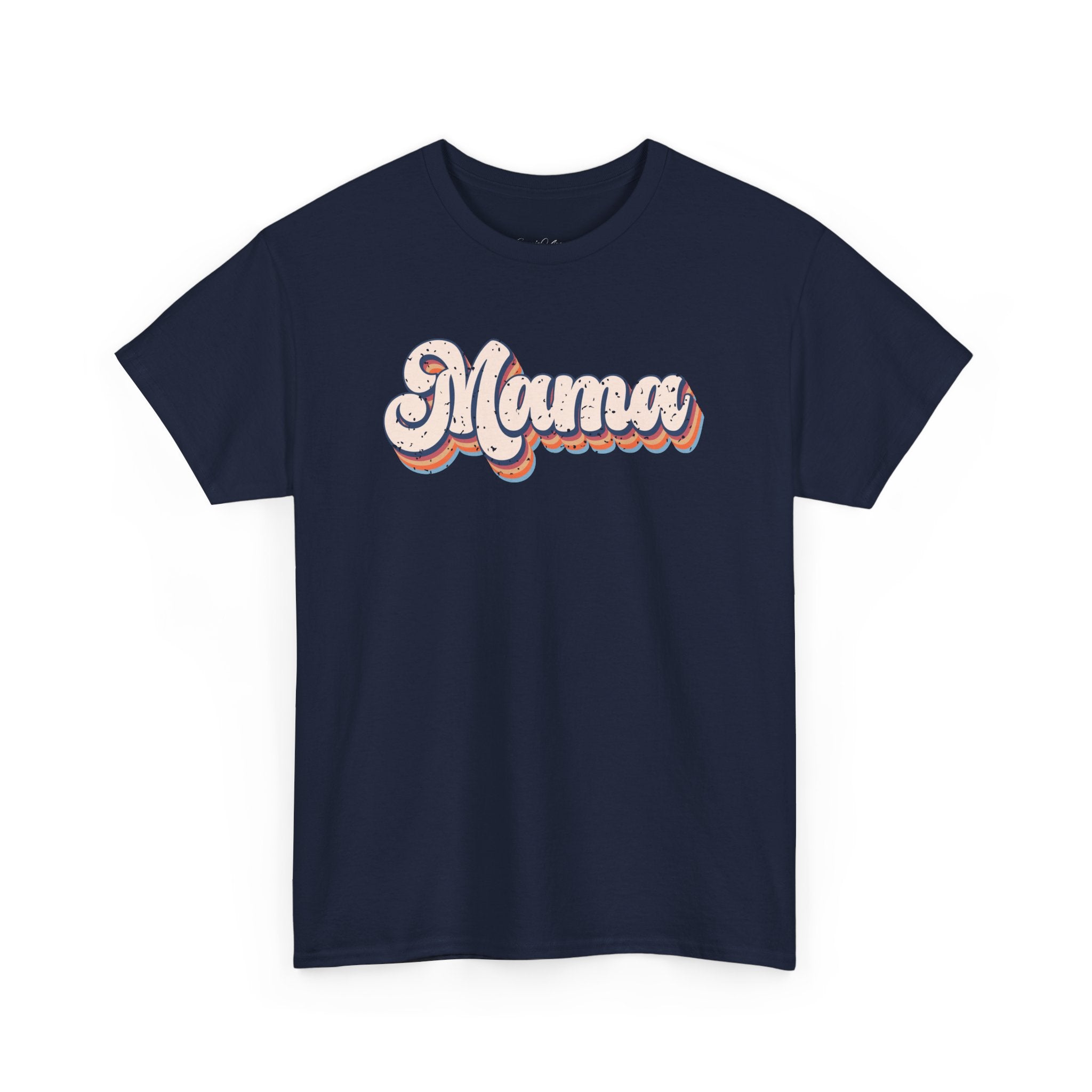 Mama Retro Cotton Tee