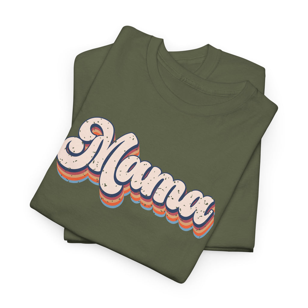 Mama Retro Cotton Tee
