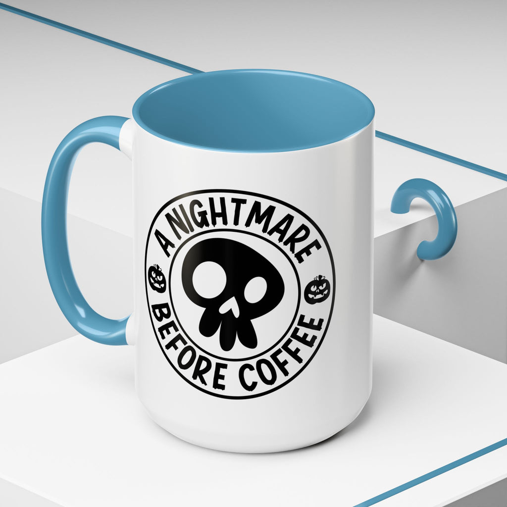 A Nightmare Before Coffee Halloween Mug