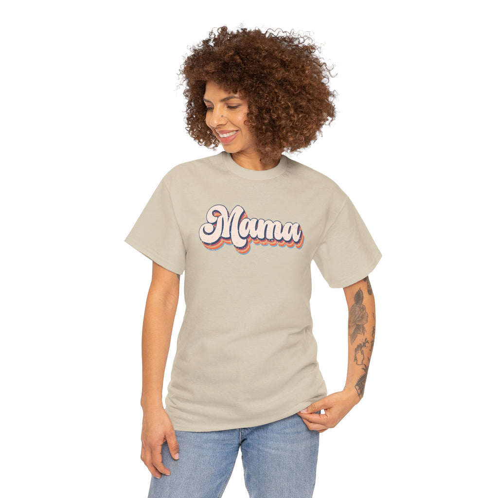 Mama Retro Cotton Tee