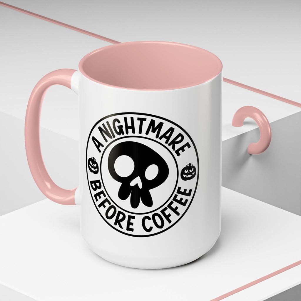 A Nightmare Before Coffee Halloween Mug