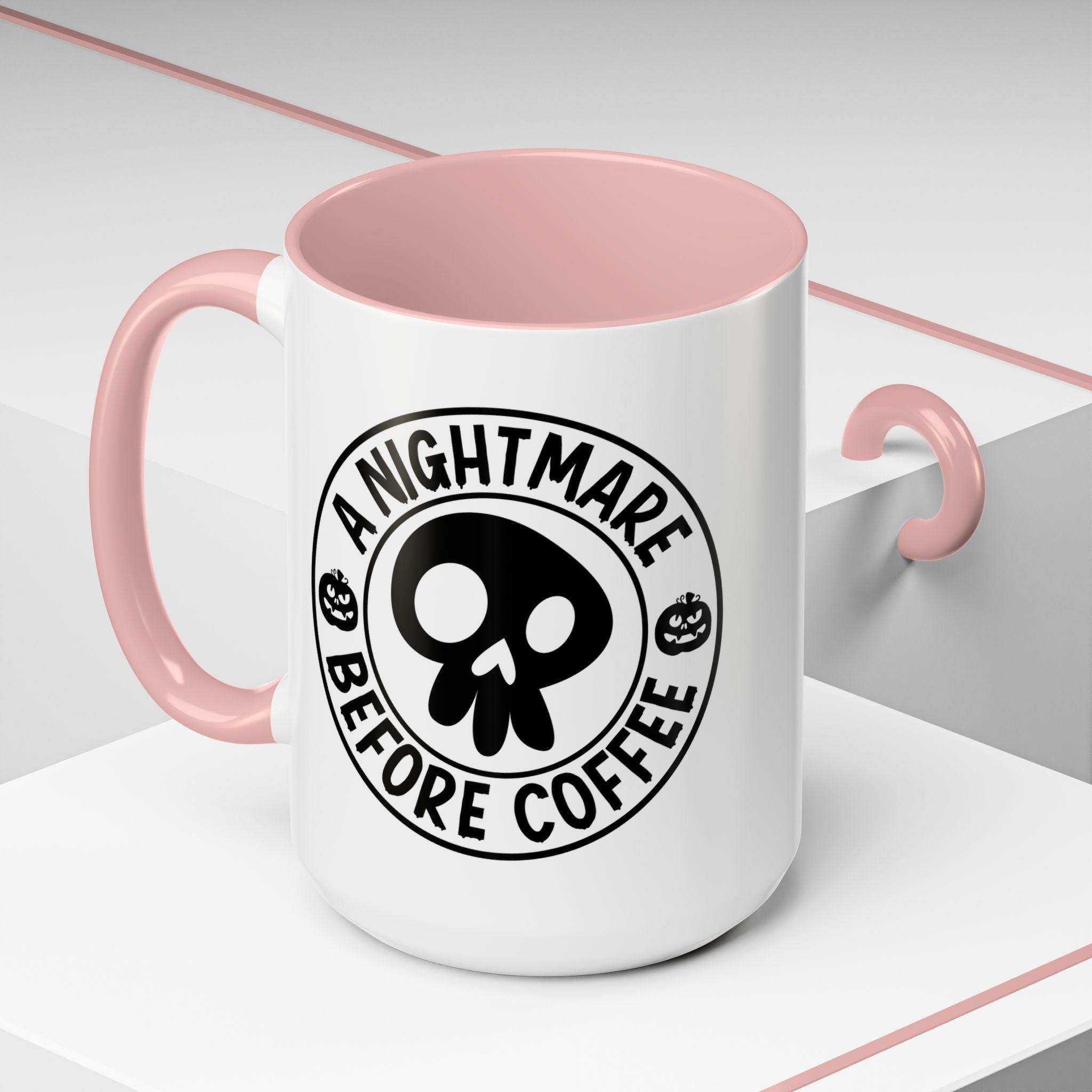 A Nightmare Before Coffee Halloween Mug