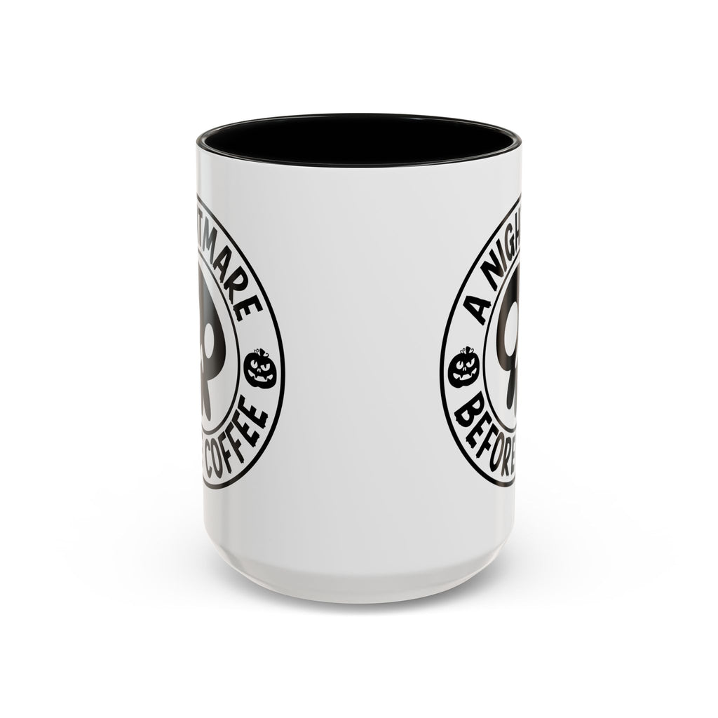 A Nightmare Before Coffee Halloween Mug