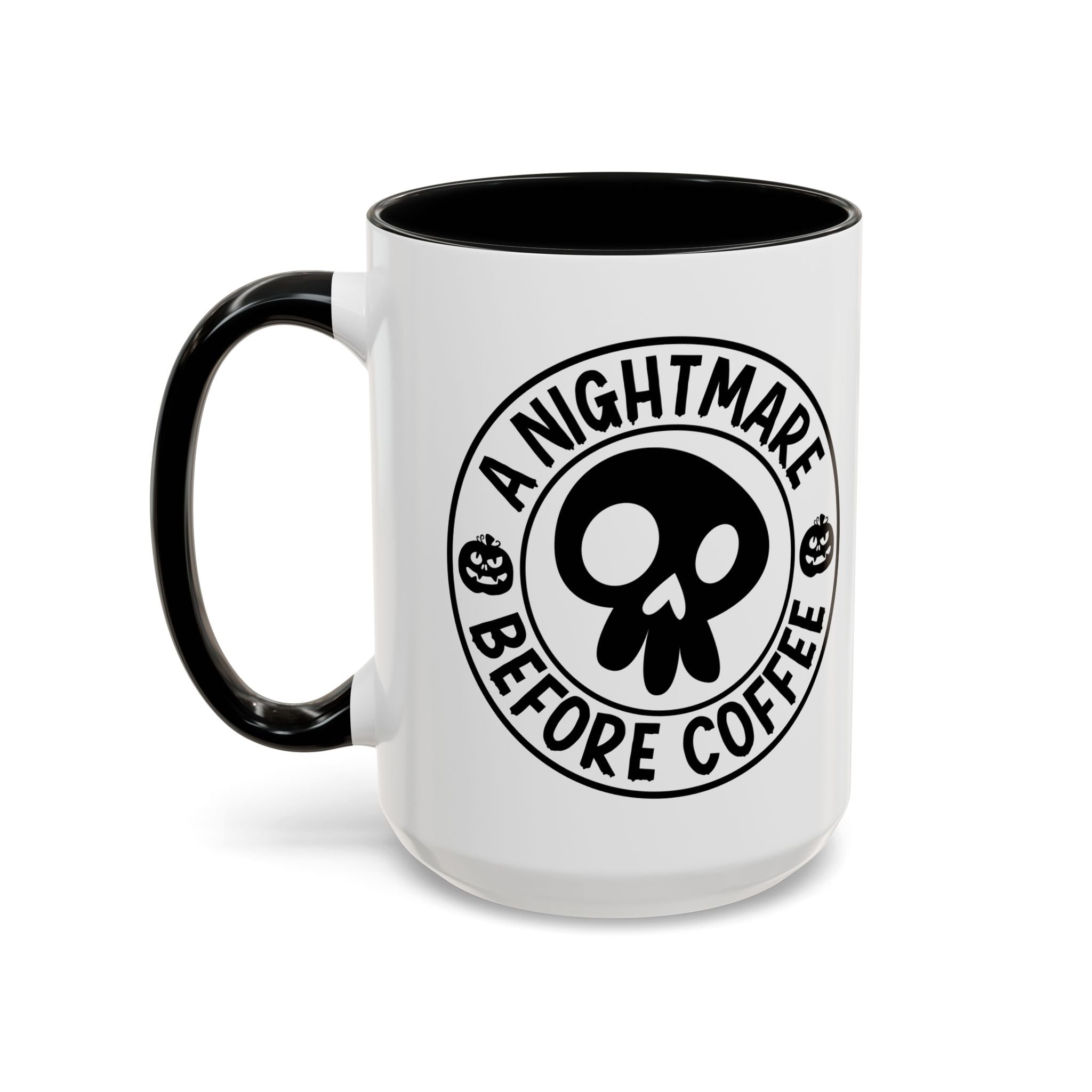 A Nightmare Before Coffee Halloween Mug