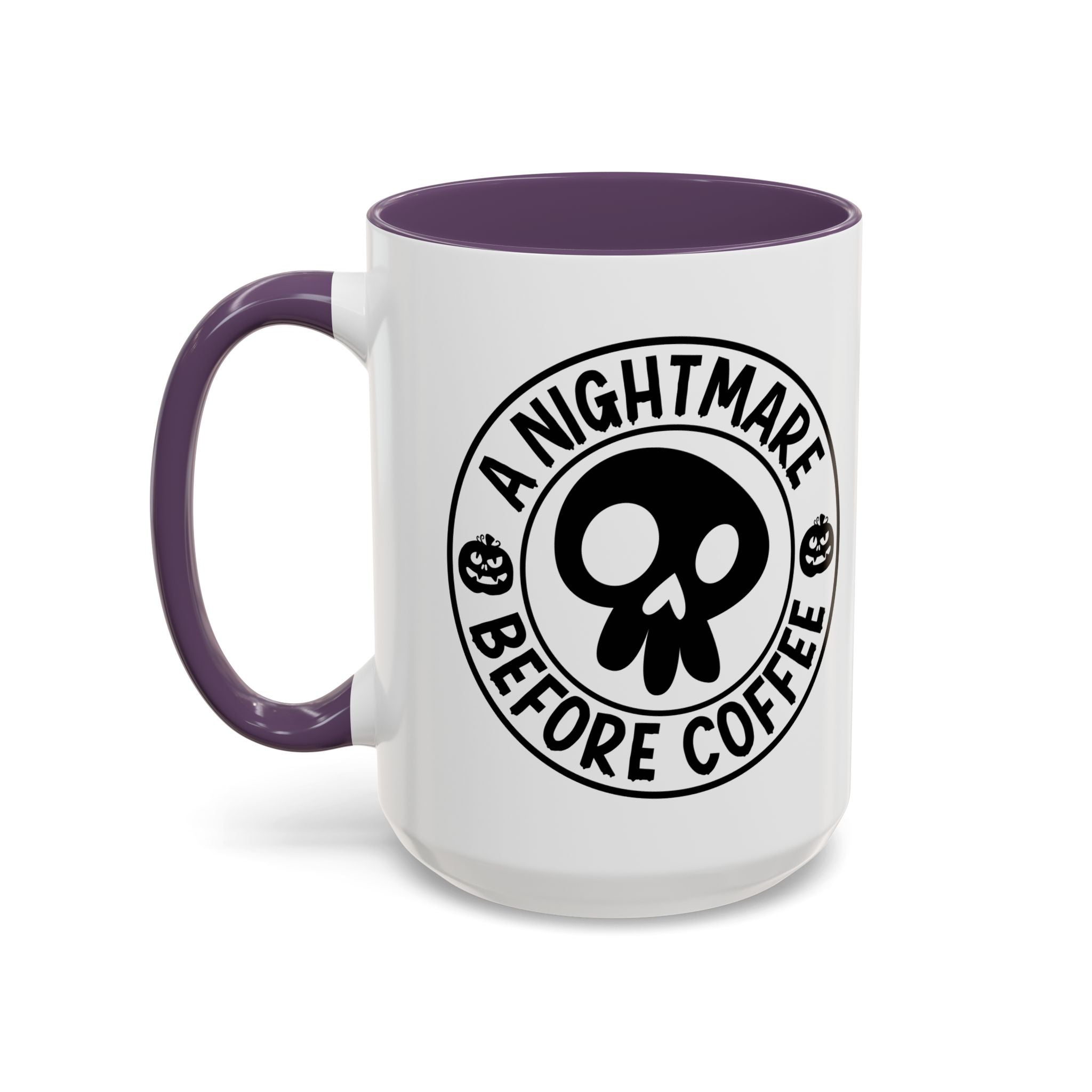 A Nightmare Before Coffee Halloween Mug