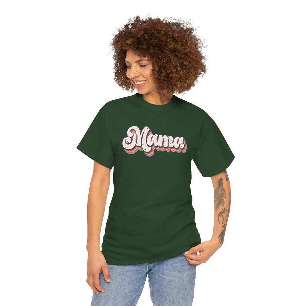 Mama Retro Cotton Tee