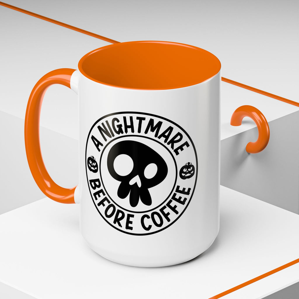 A Nightmare Before Coffee Halloween Mug