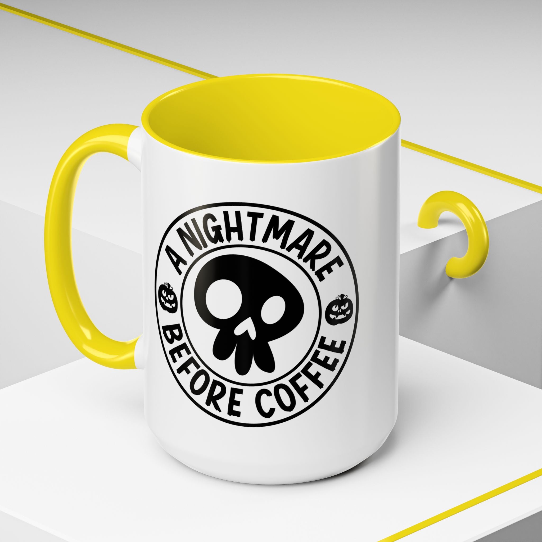 A Nightmare Before Coffee Halloween Mug