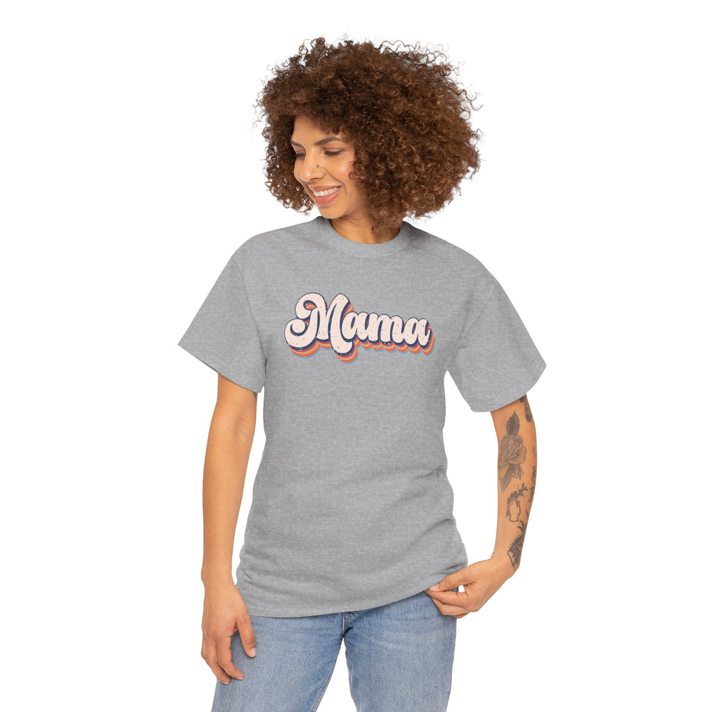 Mama Retro Cotton Tee
