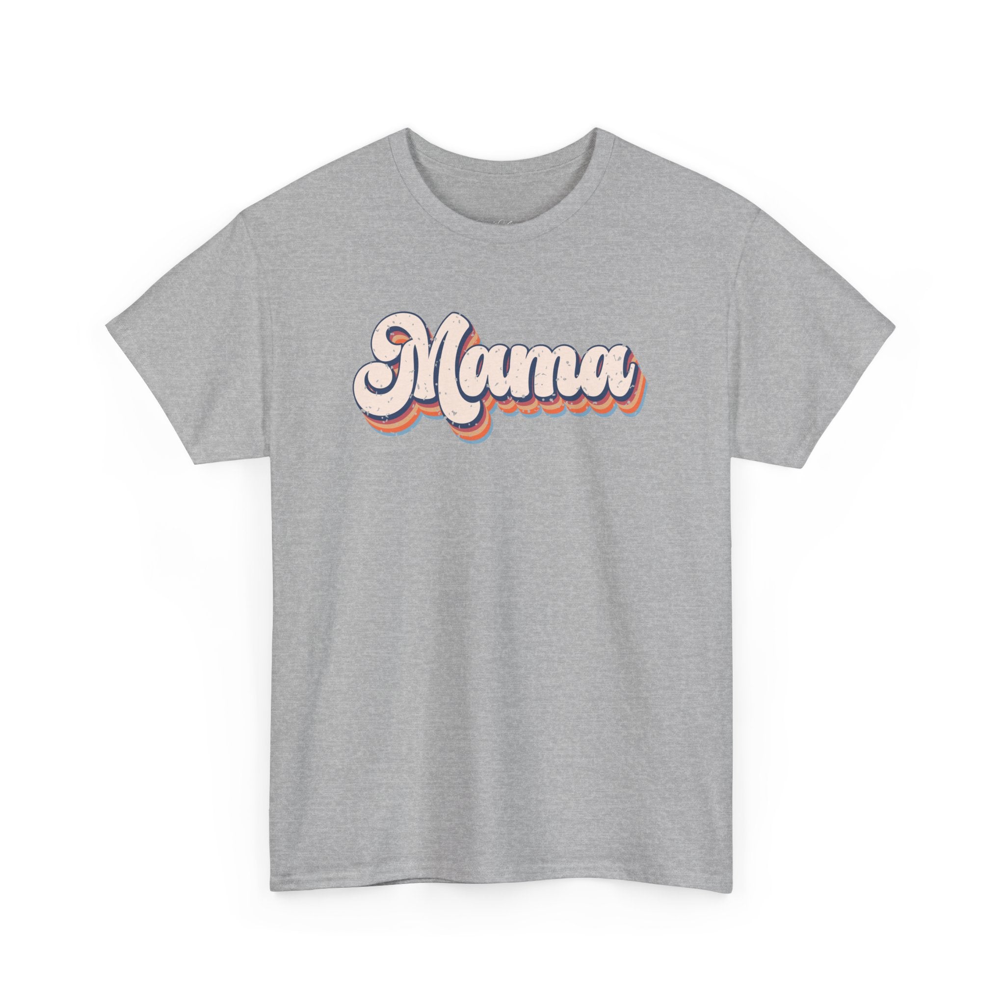 Mama Retro Cotton Tee