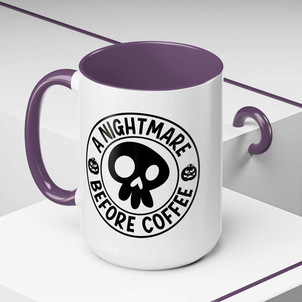A Nightmare Before Coffee Halloween Mug