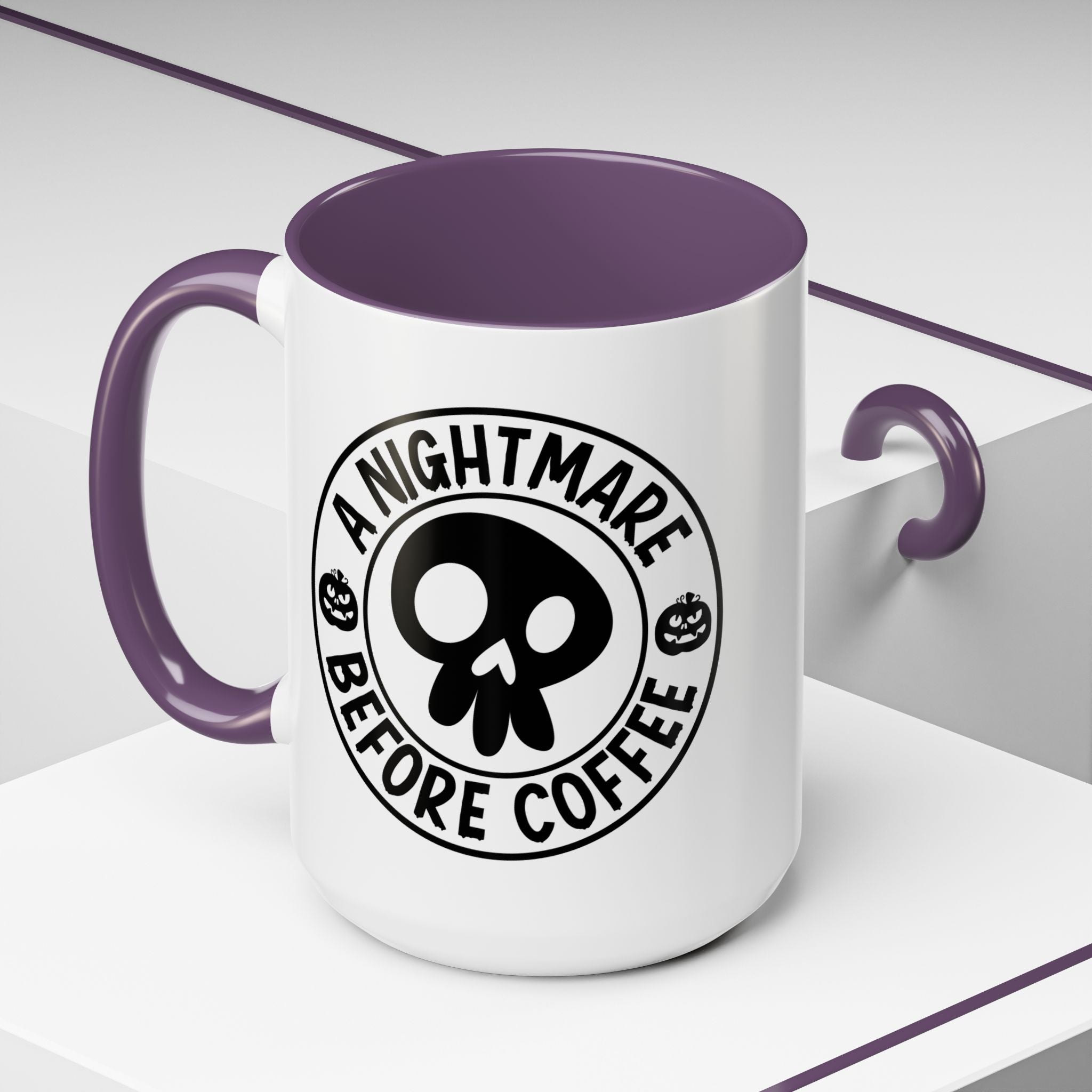 A Nightmare Before Coffee Halloween Mug