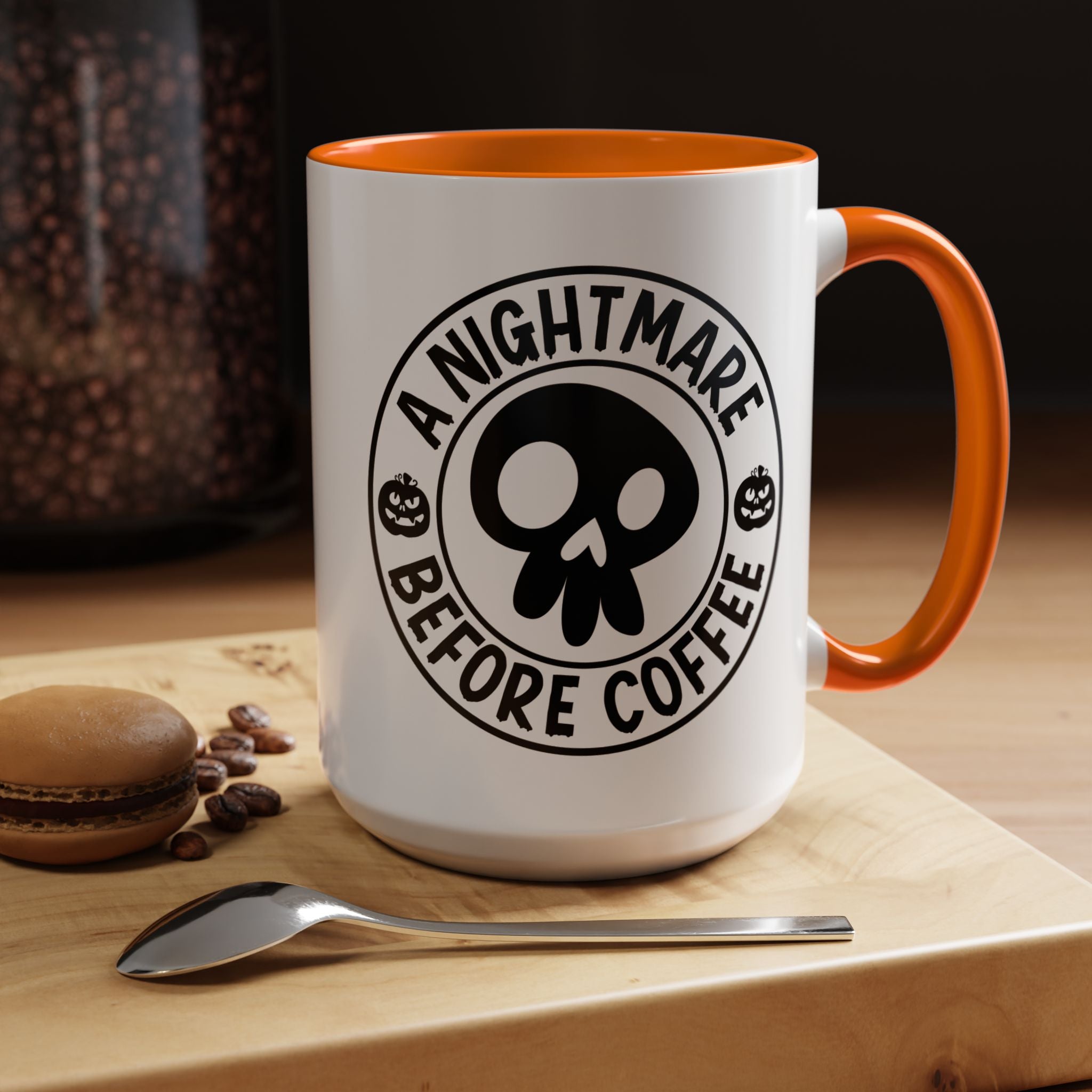 A Nightmare Before Coffee Halloween Mug