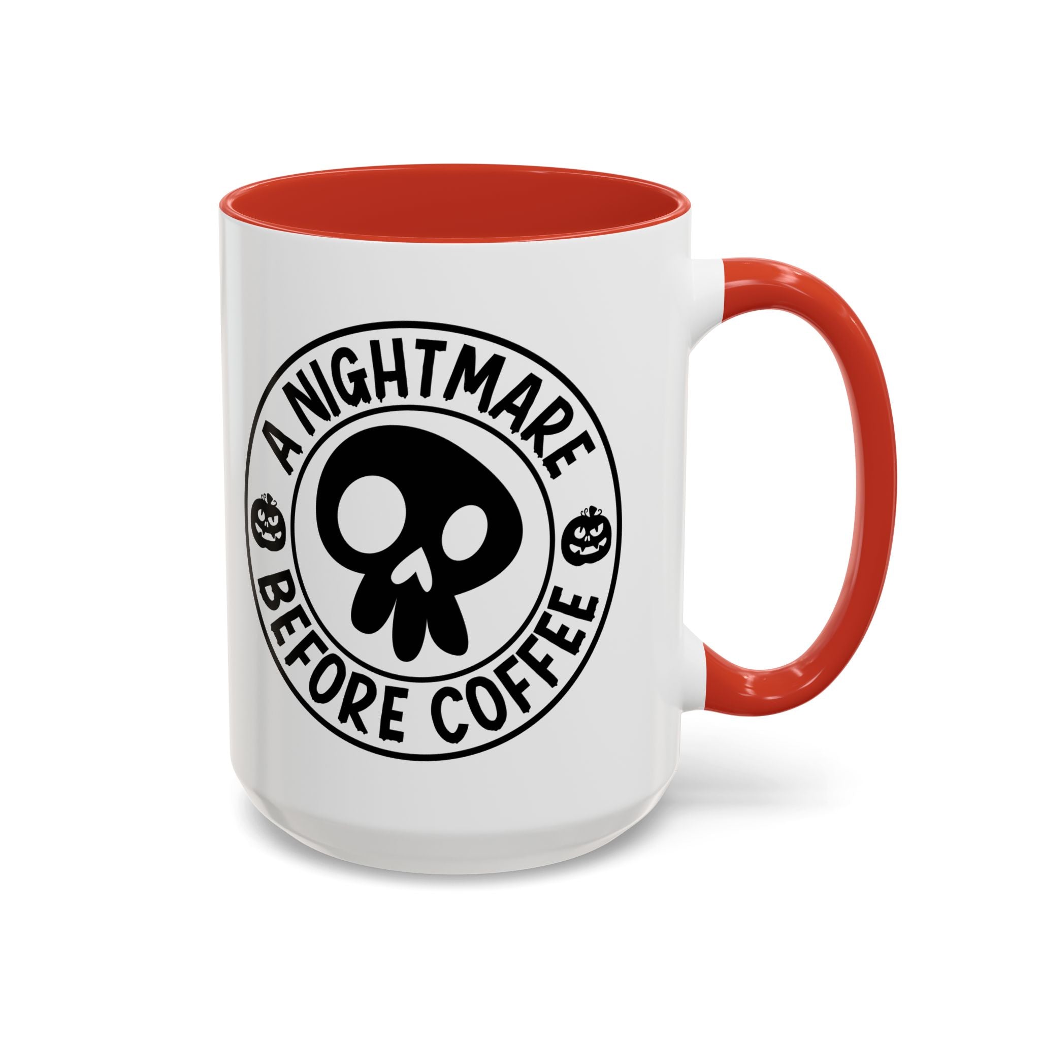 A Nightmare Before Coffee Halloween Mug