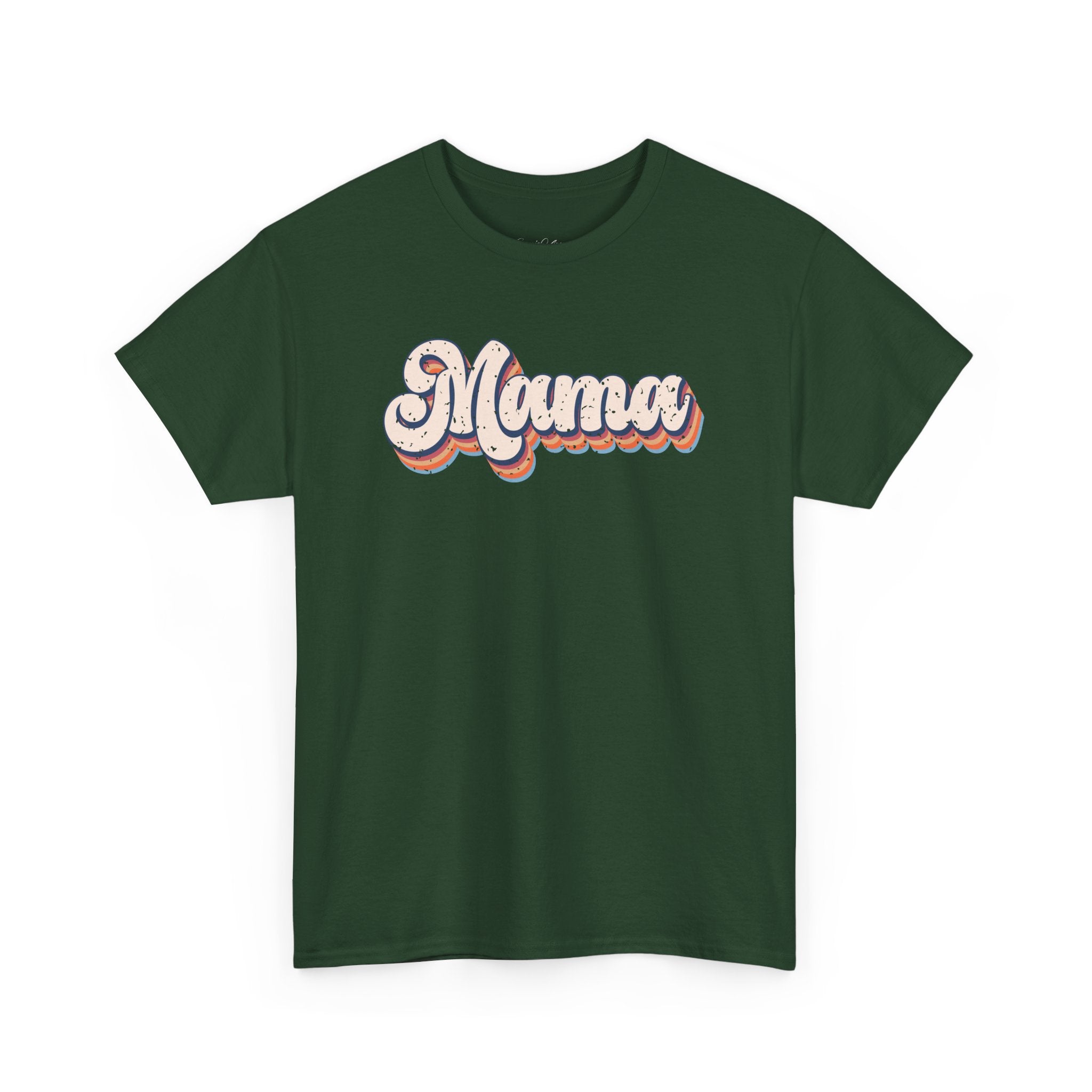Mama Retro Cotton Tee