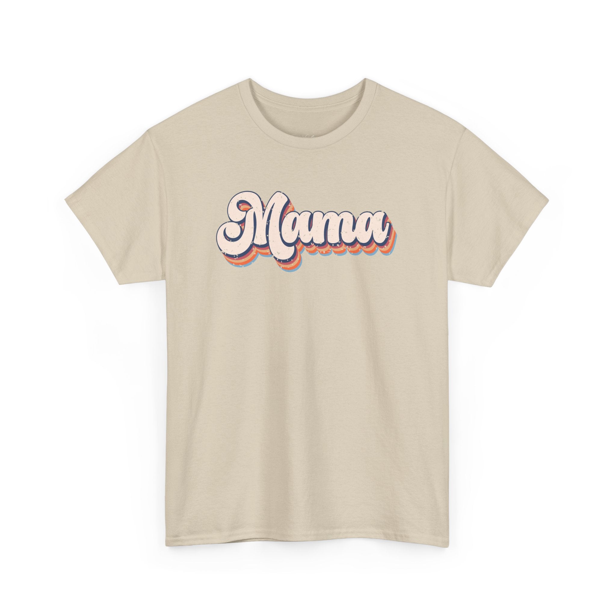 Mama Retro Cotton Tee