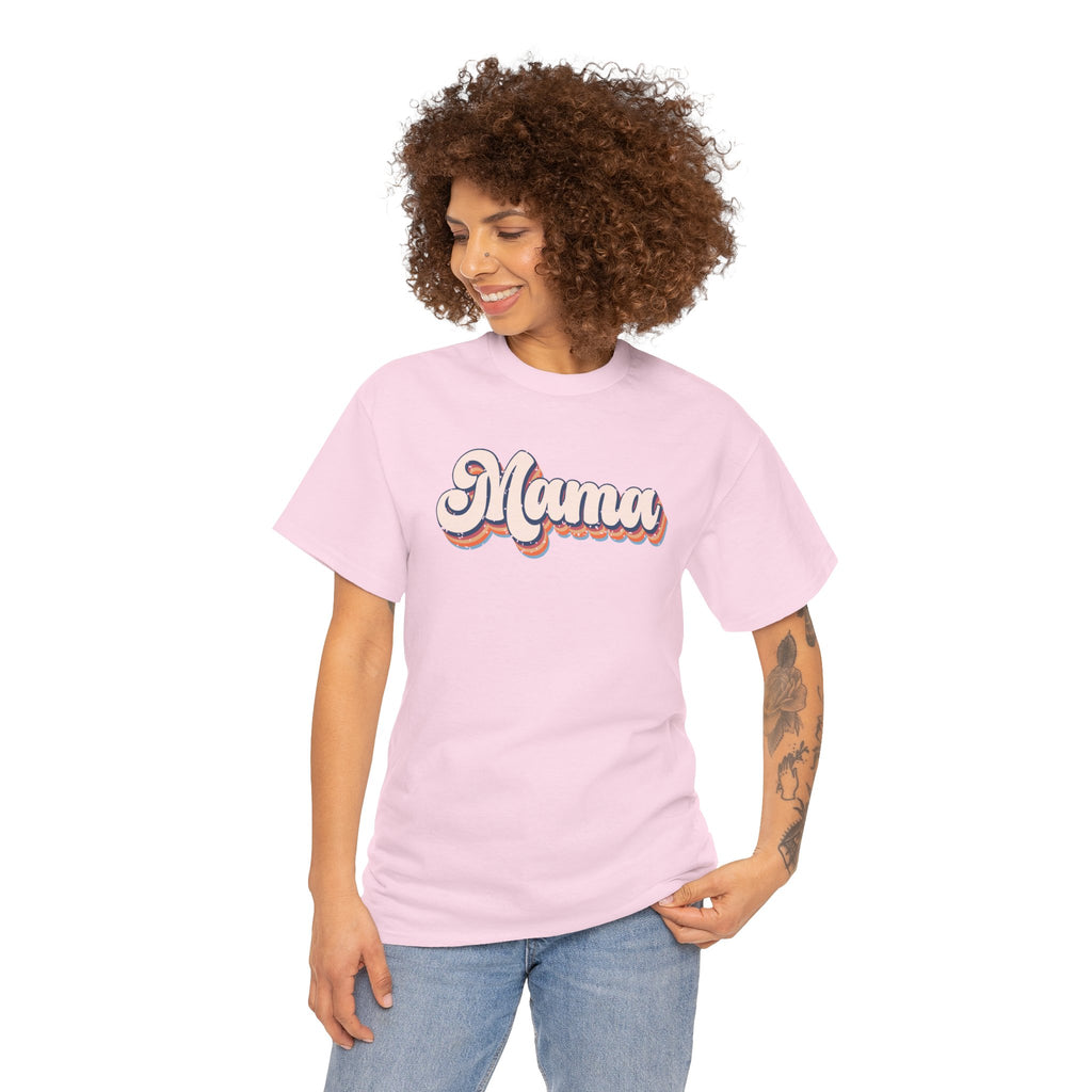 Mama Retro Cotton Tee