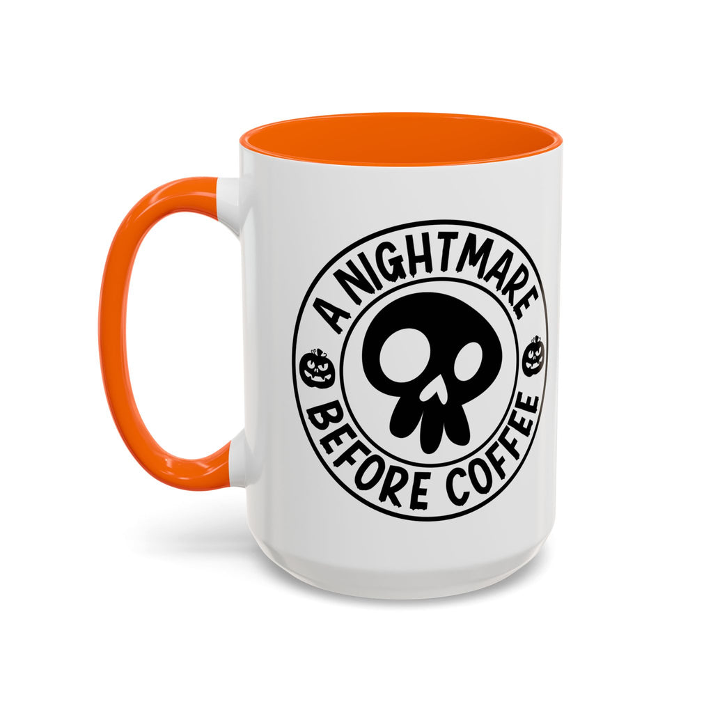 A Nightmare Before Coffee Halloween Mug