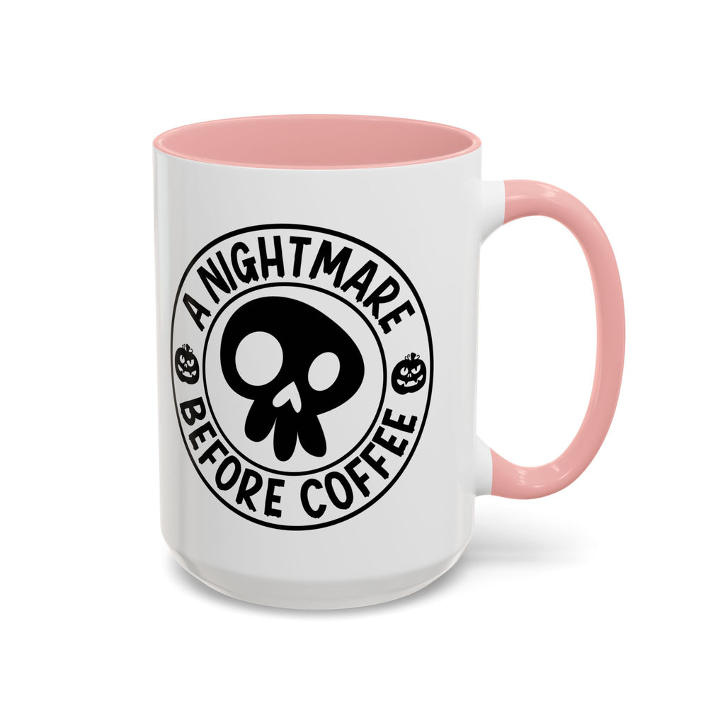 A Nightmare Before Coffee Halloween Mug