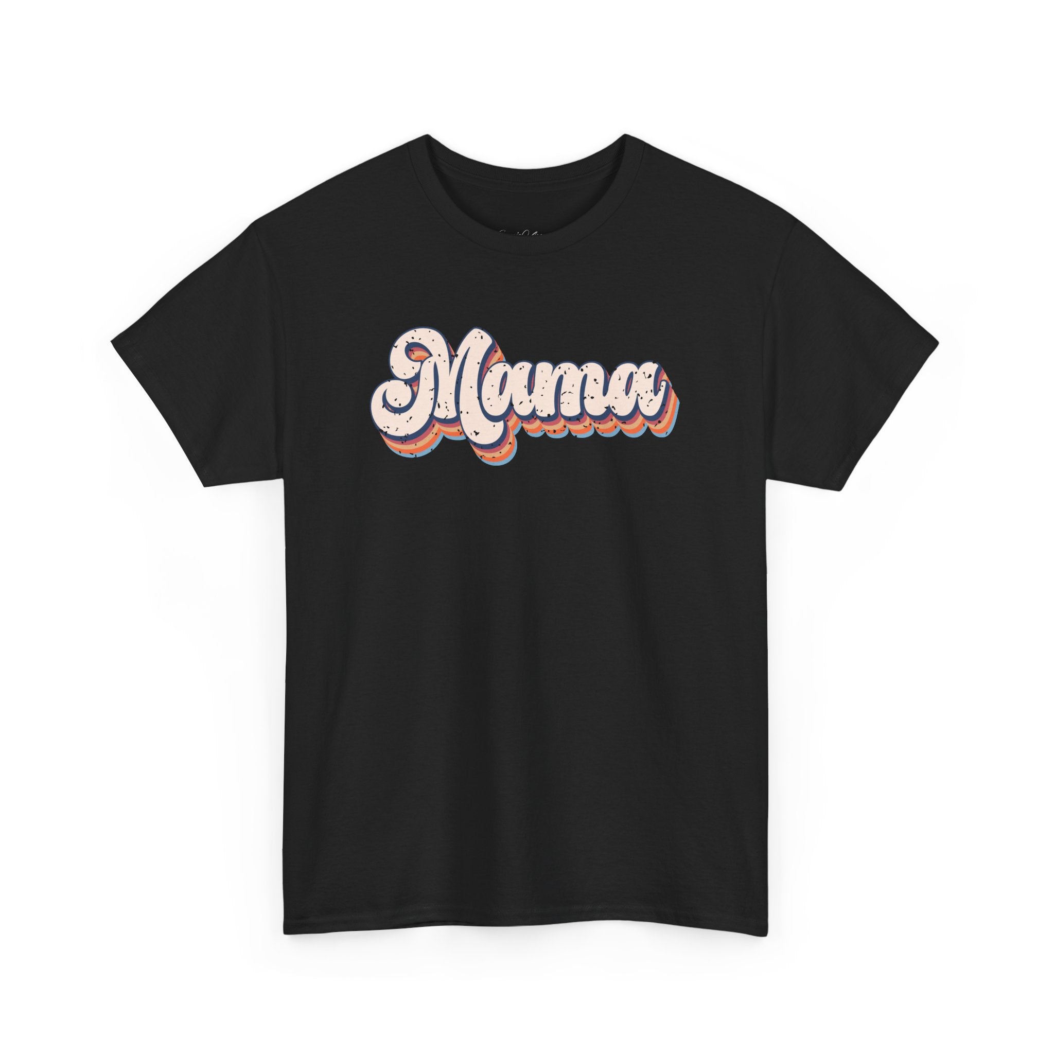 Mama Retro Cotton Tee