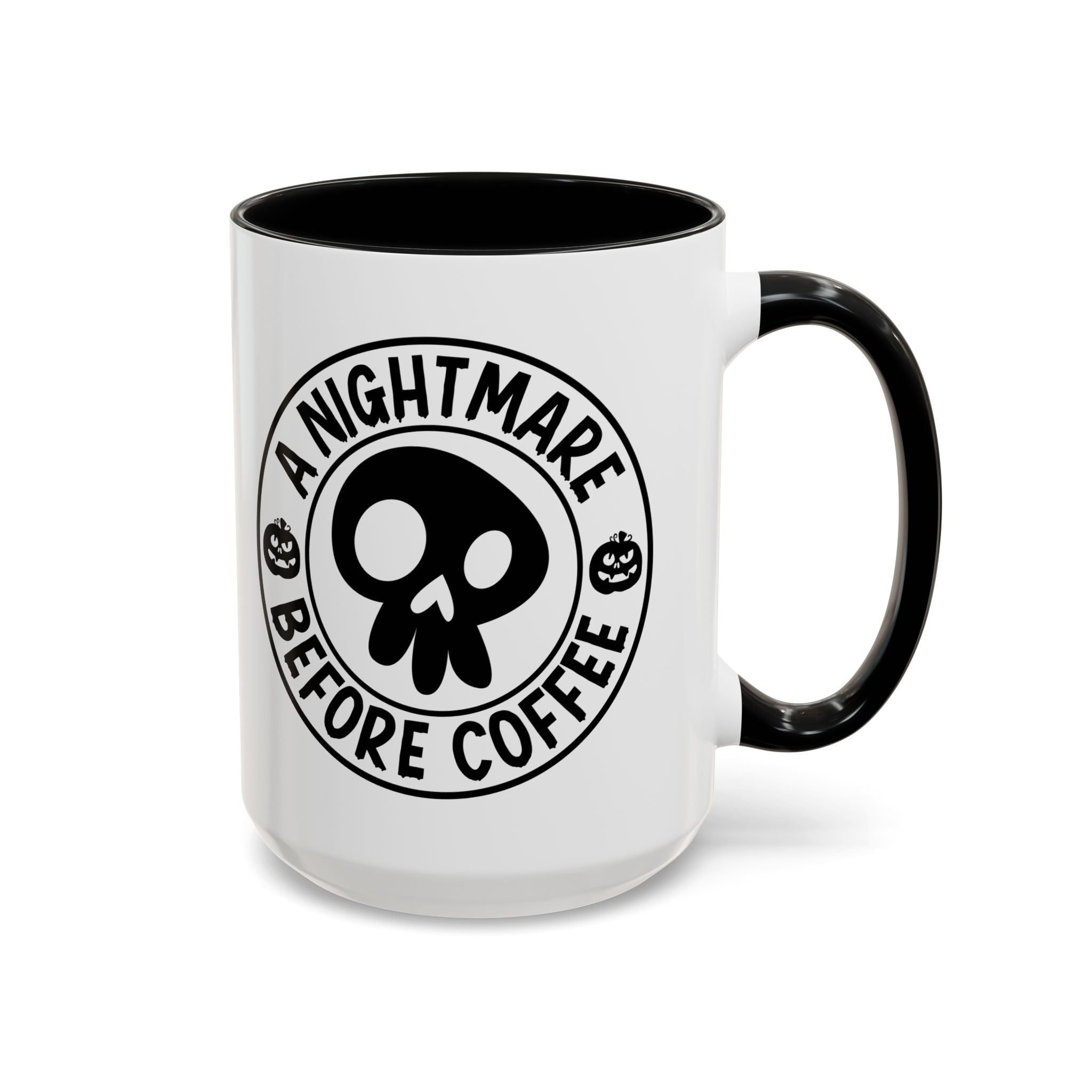 A Nightmare Before Coffee Halloween Mug