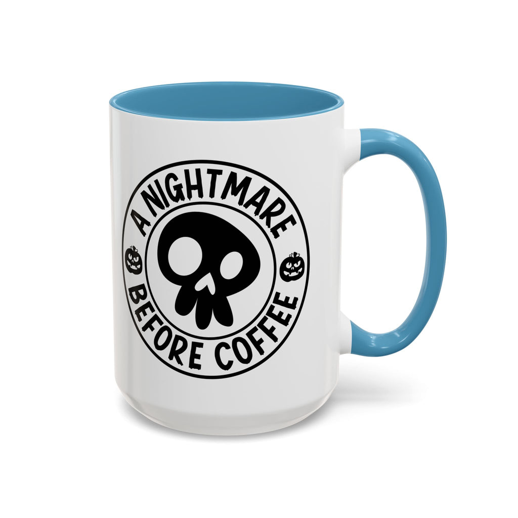 A Nightmare Before Coffee Halloween Mug