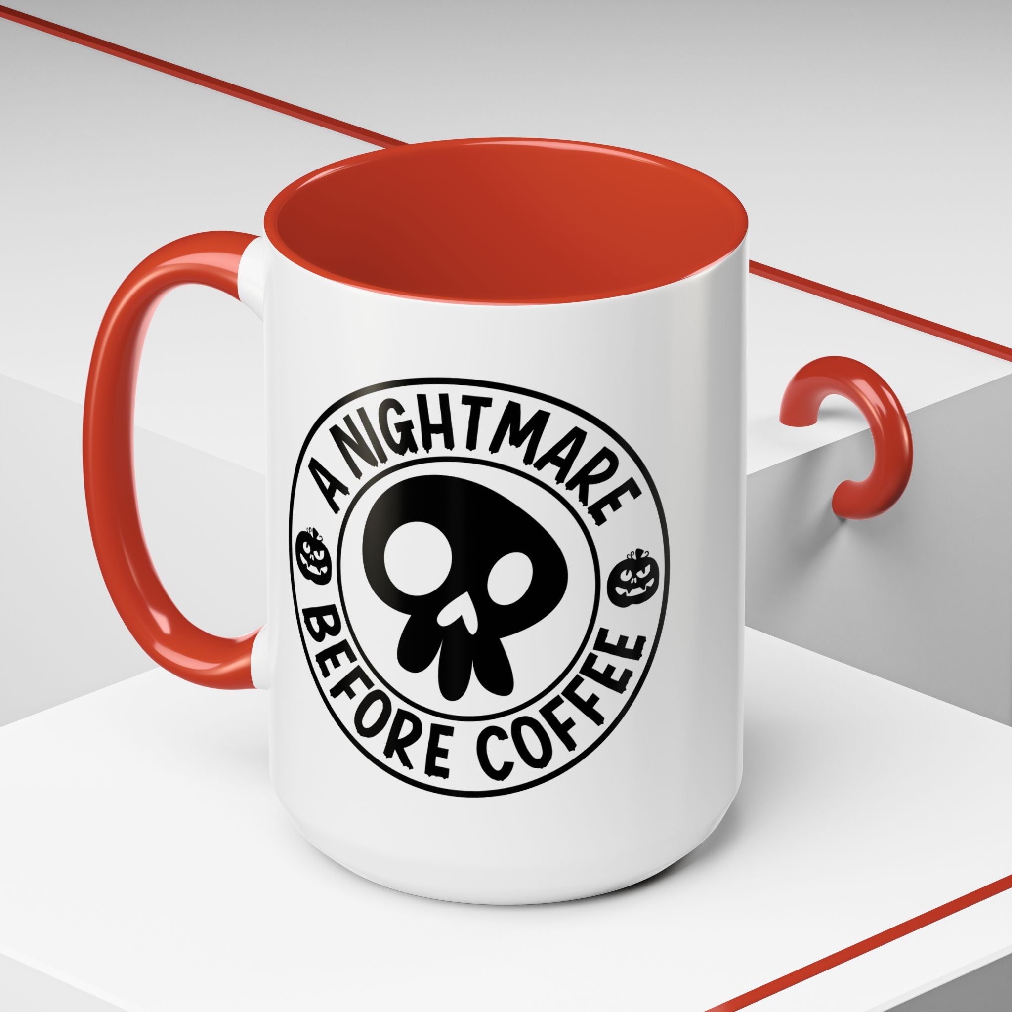 A Nightmare Before Coffee Halloween Mug